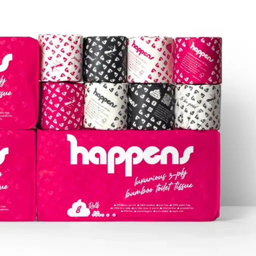 [HPTT32CTN] Bamboo Toilet Tissue - 32 Rolls